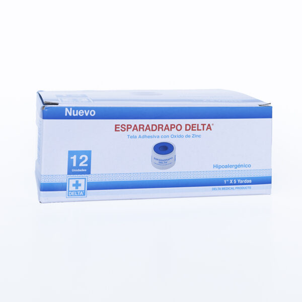Esparadrapo DELTA 1 x 12 rollos
